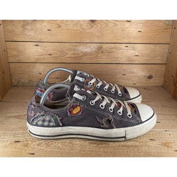 Converse Shoes - Converse Shoes  Men 8 Women 10 Brown  Patchwork. They will need to be cleaned.